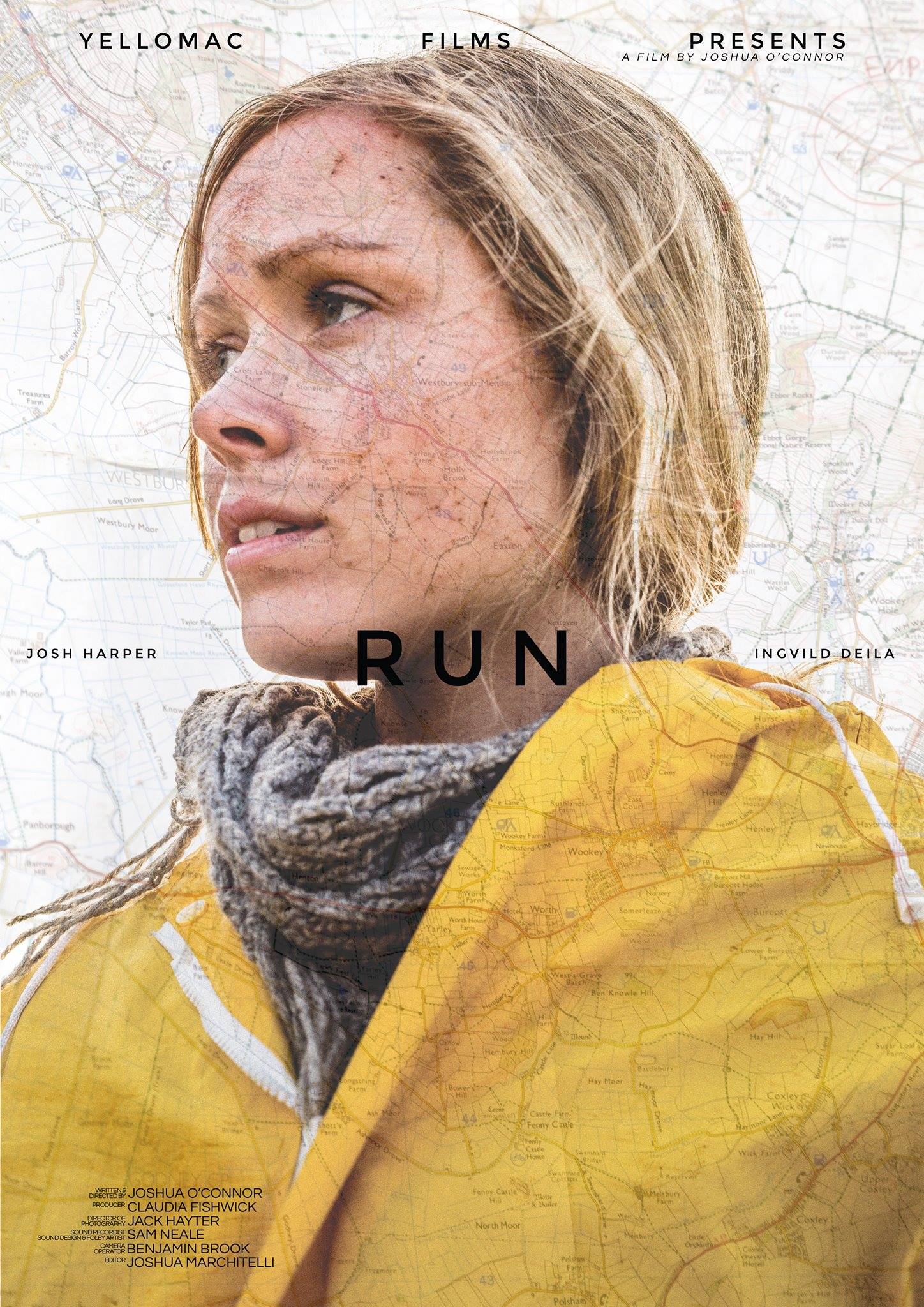 Poster from short film RUN, dir. Joshua O'Connor