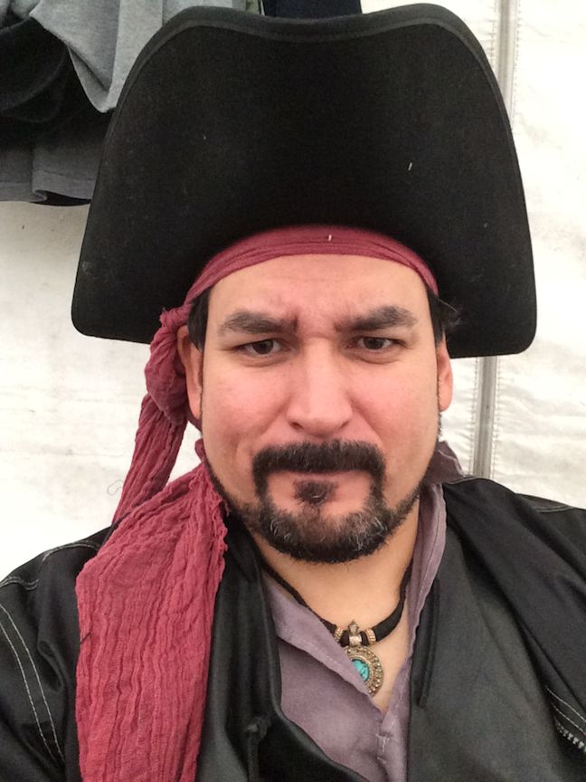 Marlo Franson as a pirate on Once Upon a Time