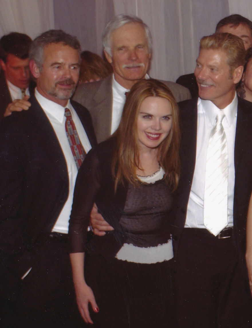 Gods and Generals premiere with Ted Turner, Stephen Lang, Mary Fahl and David Carpenter