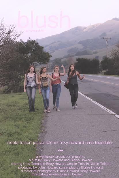 Blush 2014 Poster Nicole Tolson, Jessie Tolchin, Roxy Howard, Uma Teesdale