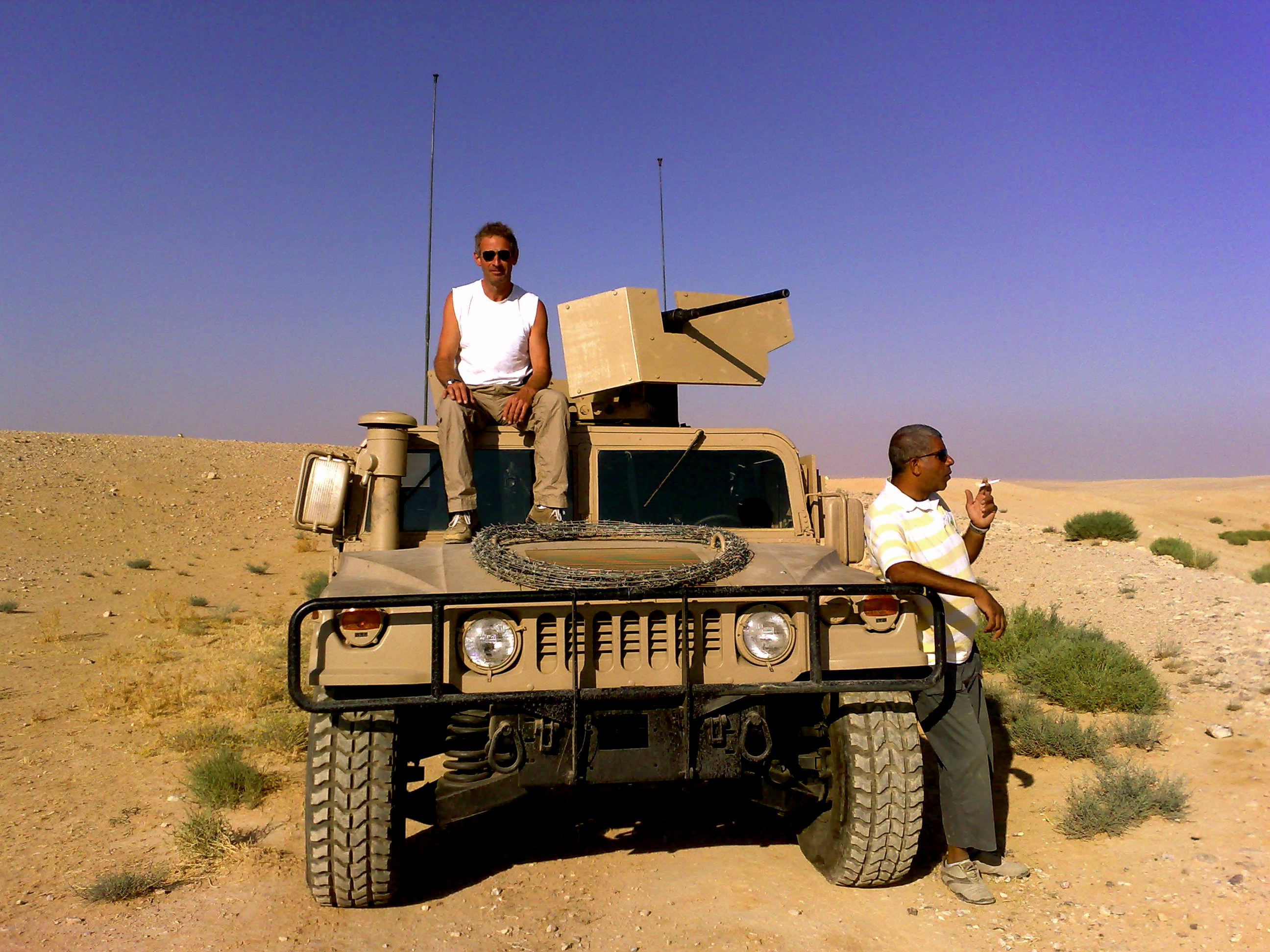 Latest project,currently filming in Jordan I'm on the roof