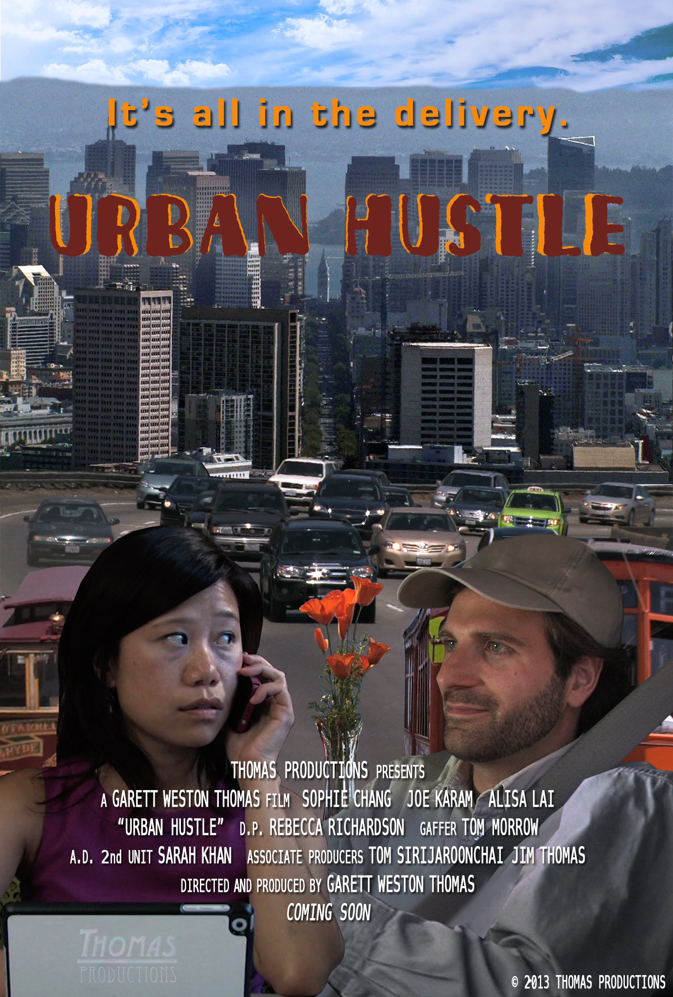 Joe Karam and Sophie Chang in Urban Hustle (2013)