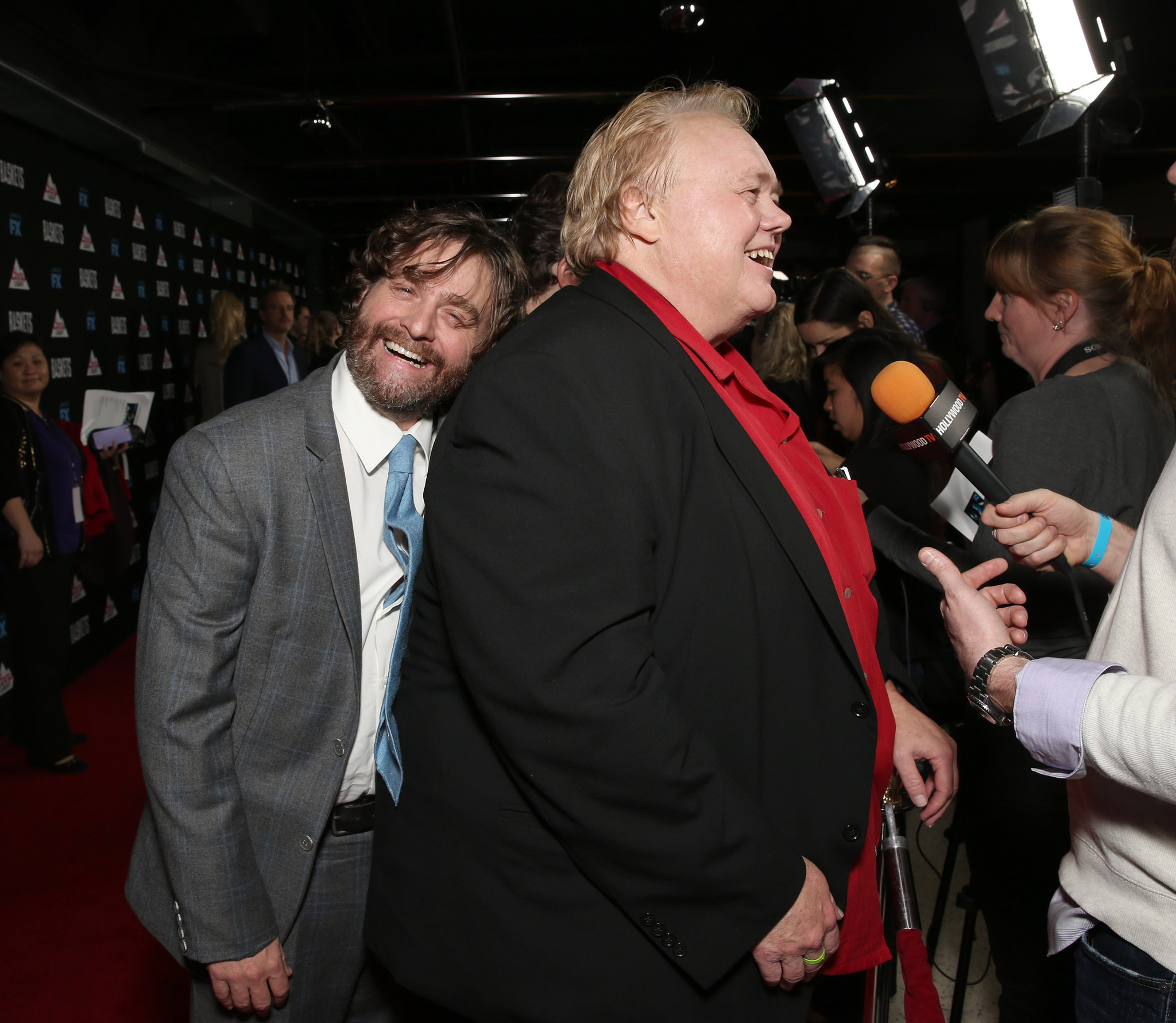 Louie Anderson and Zach Galifianakis