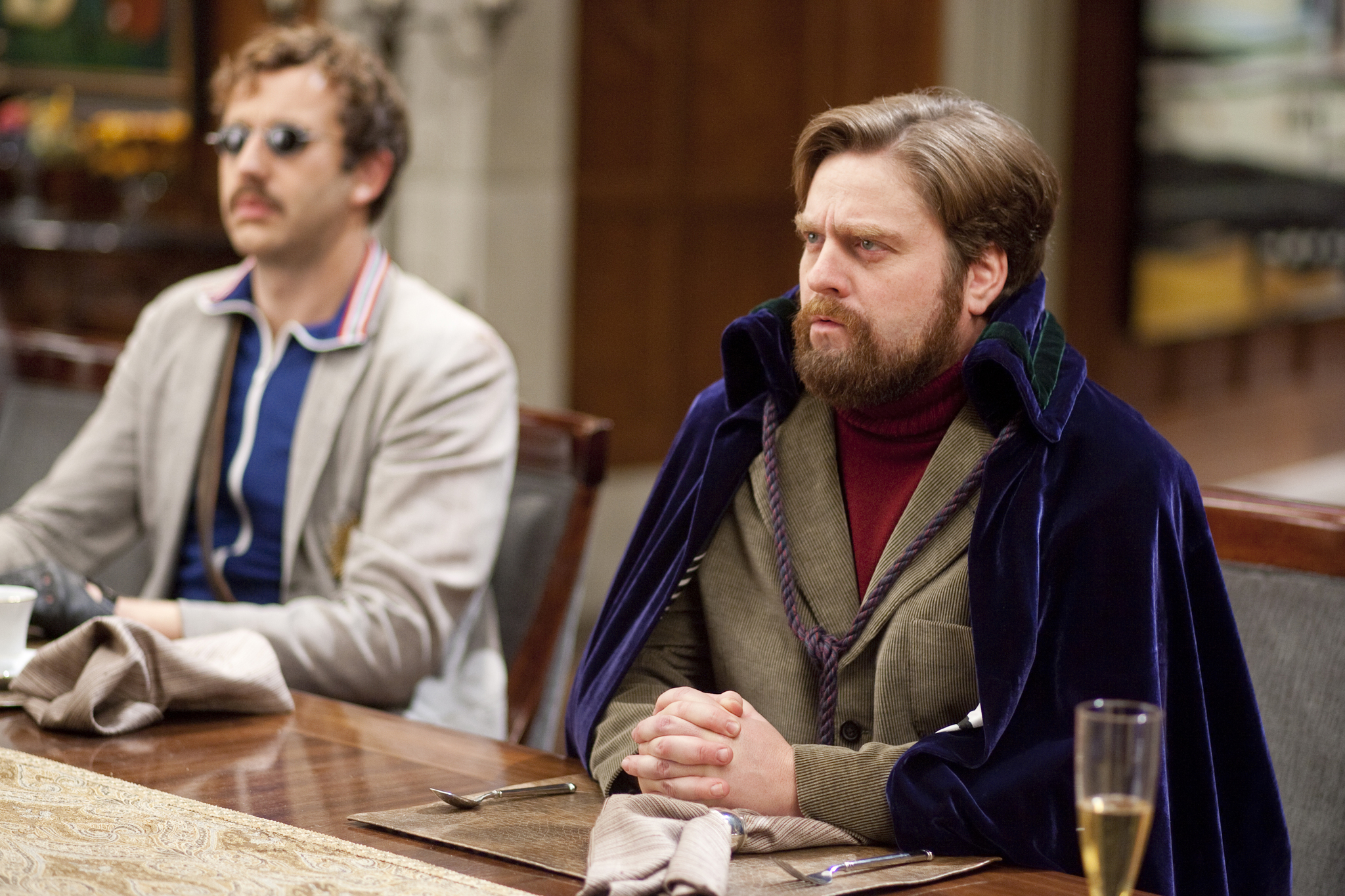 Still of Zach Galifianakis and Chris O'Dowd in Dinner for Schmucks (2010)