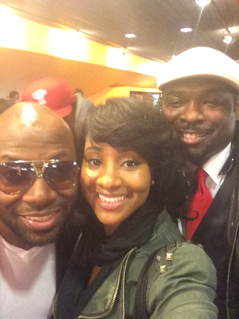 nakia dillard and buck wild at the a premiere of Brotherly Love