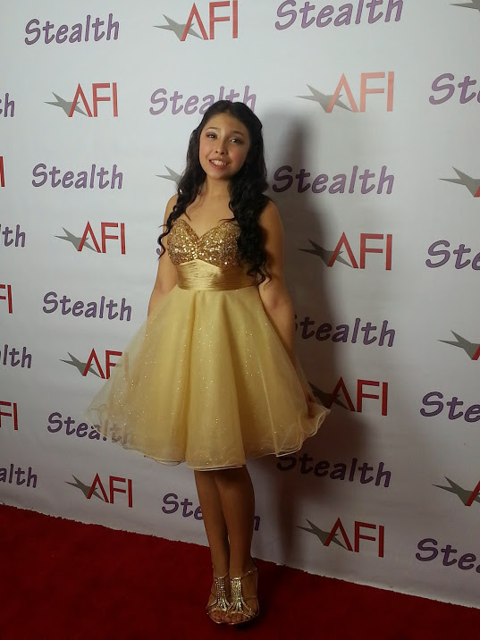 Kristina at the premier of Stealth