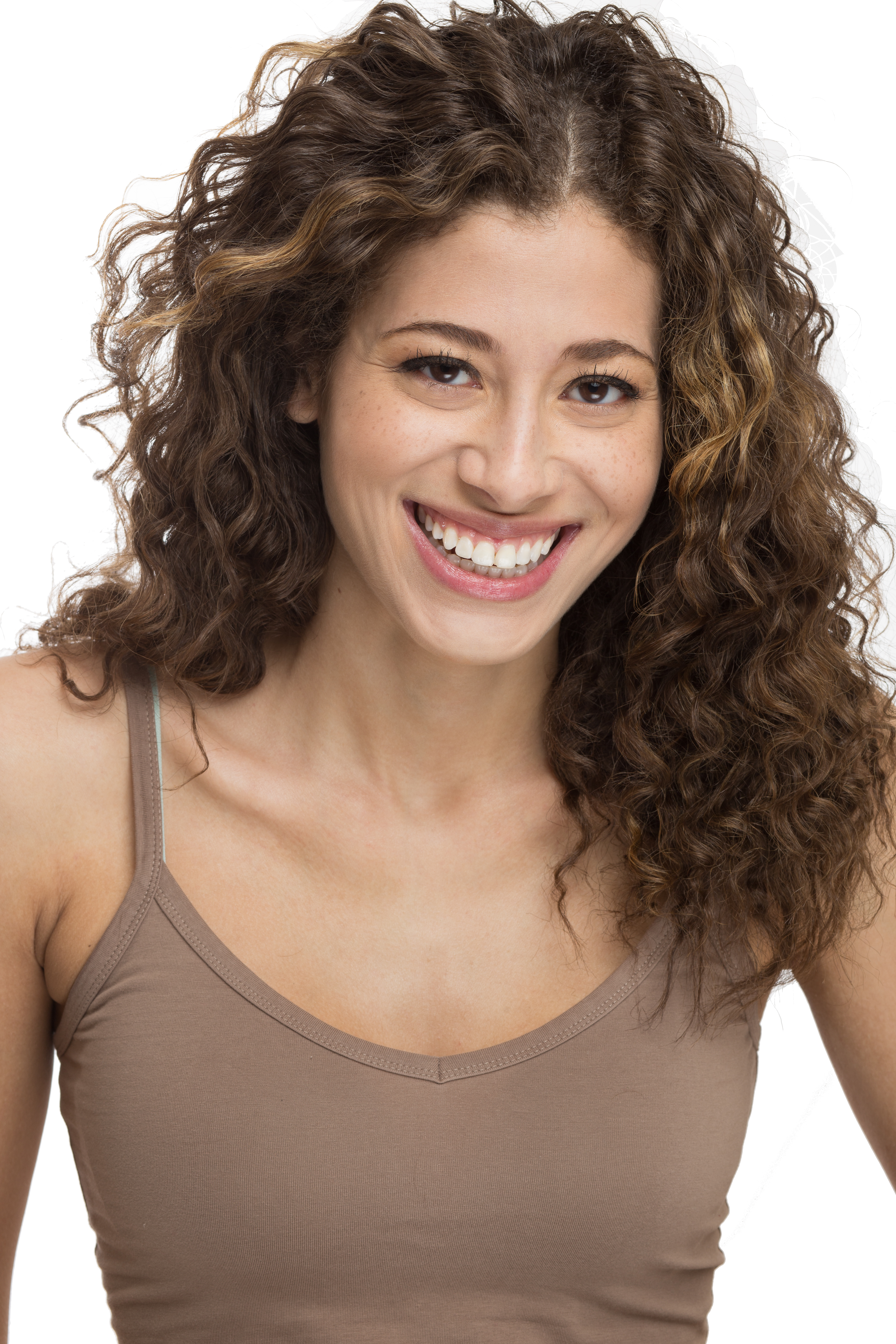 Meaghan Bloom Fluitt - Theatrical/Commercial Headshot with Curly Hair