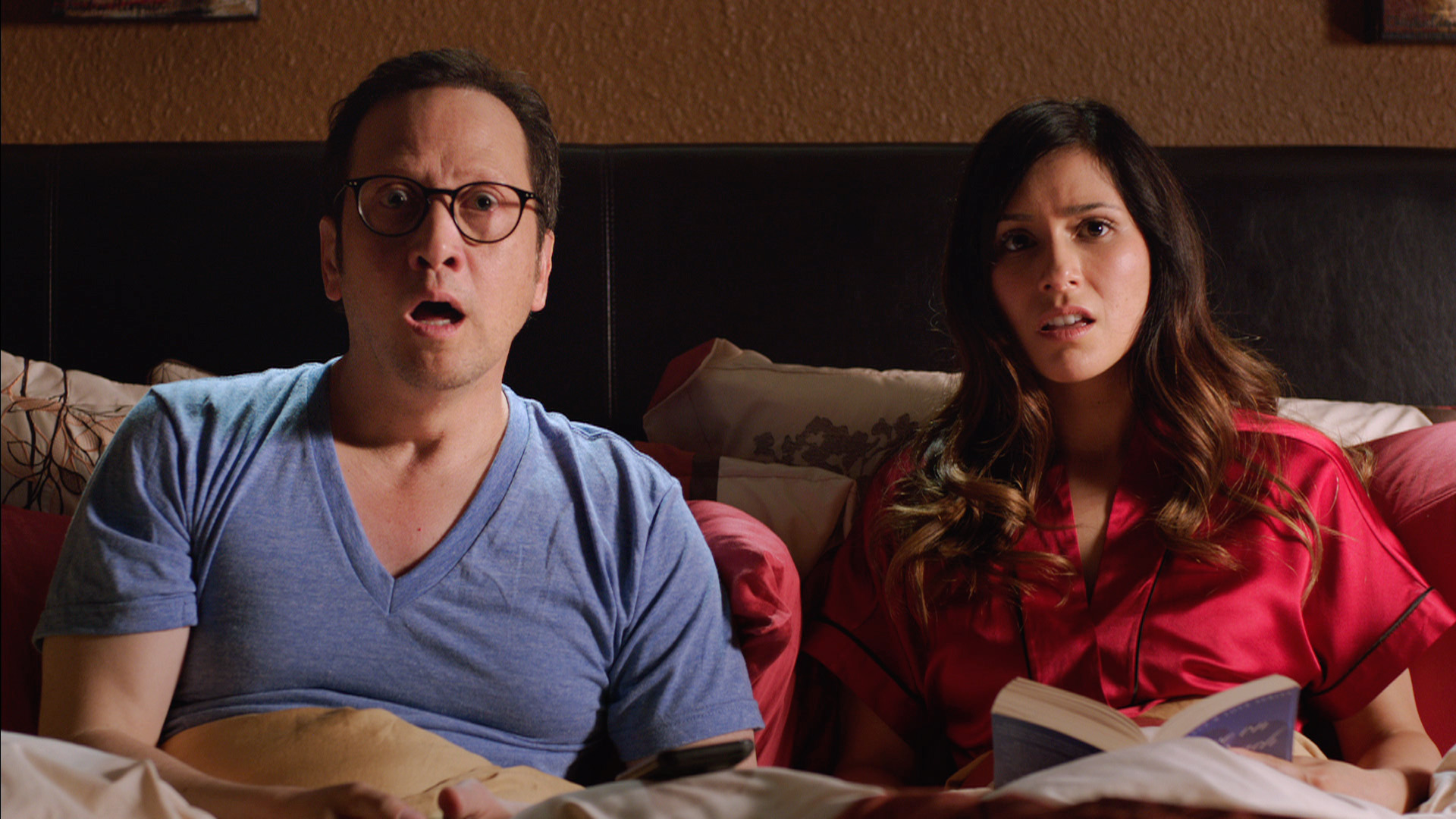 Still of Rob Schneider and Patricia Schneider in Real Rob (2015)