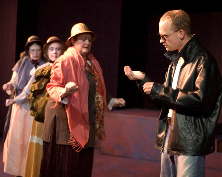 Scene from theatre production of 