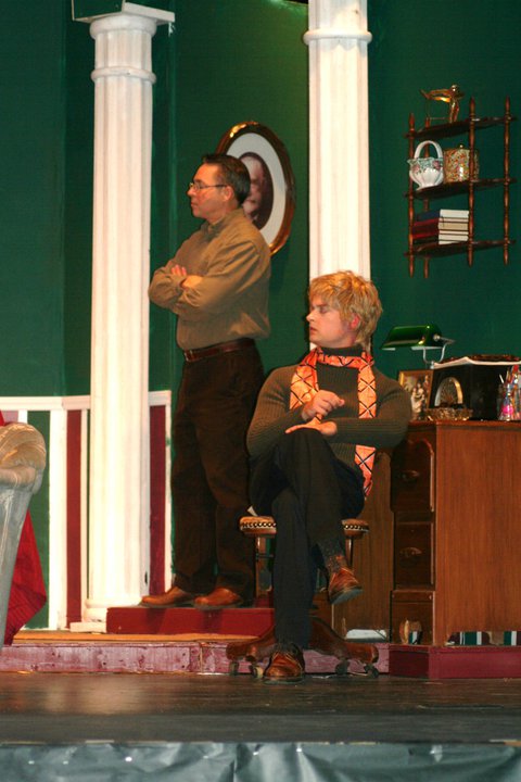 Scene from theatre production 