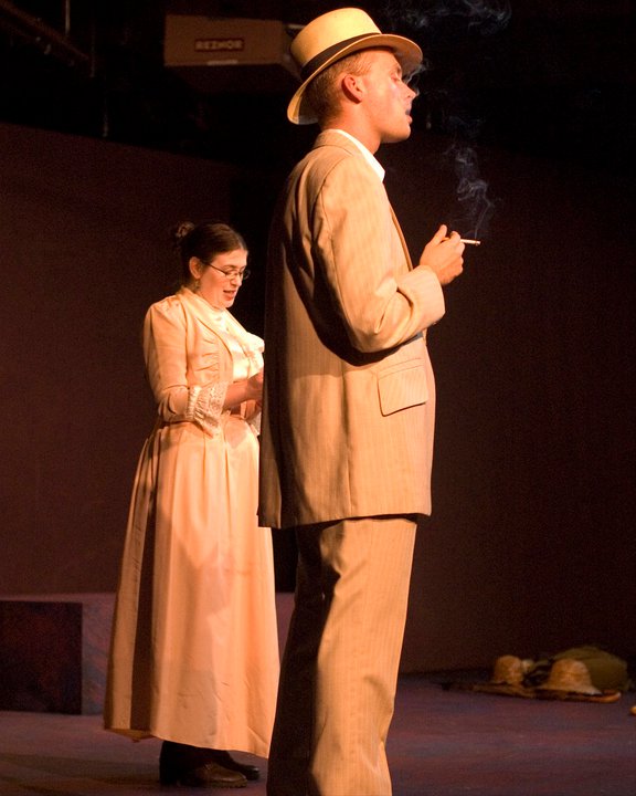 Scene from theatre production of 
