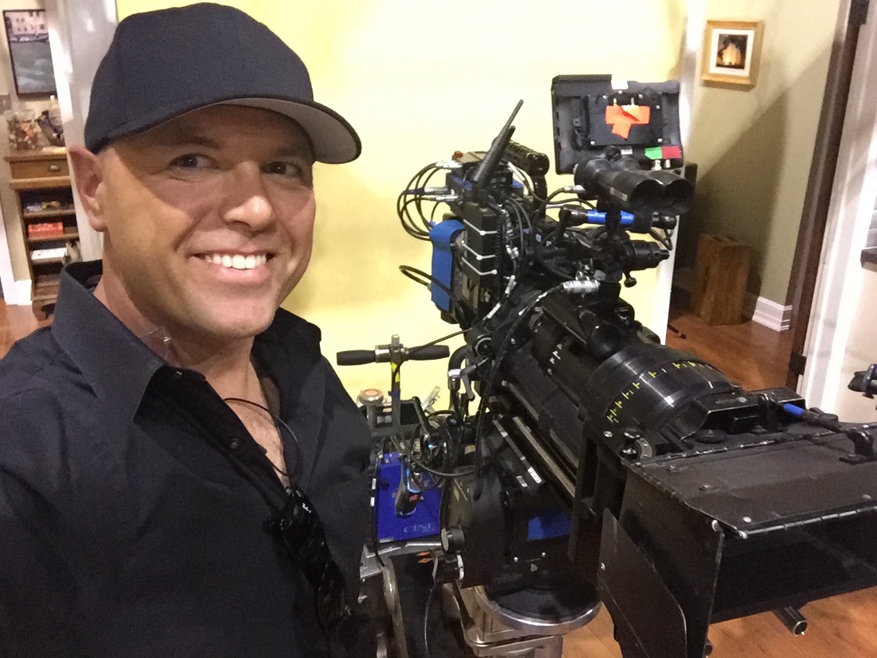 Shooting B Camera on Grandfathered with my good friend DP Joe Pennella.