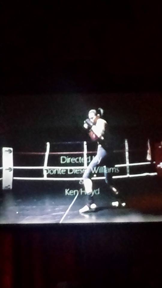 ME SHADOWBOXING ON SCREEN 3825 FORGIVENESS PREMIER!