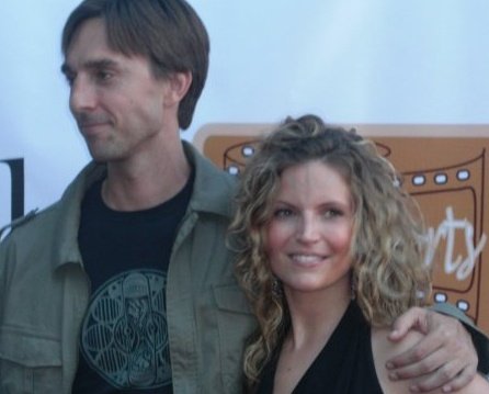 Chris Kelly and Jessica Duffy of INK on the red carpet.
