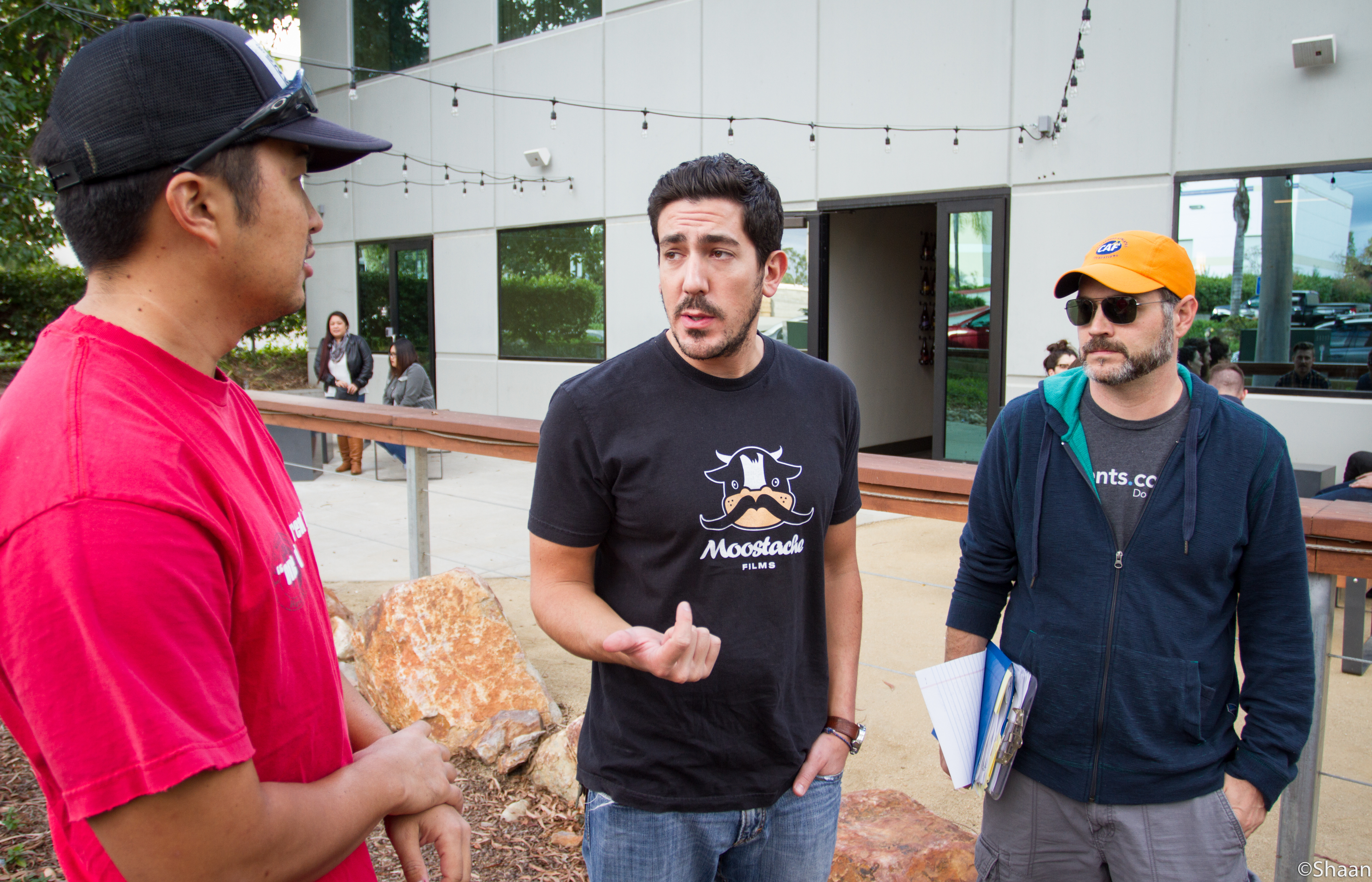 Dan Zelikman, Kevin Wee and Michael S. Mauger in Backsplash (2015)