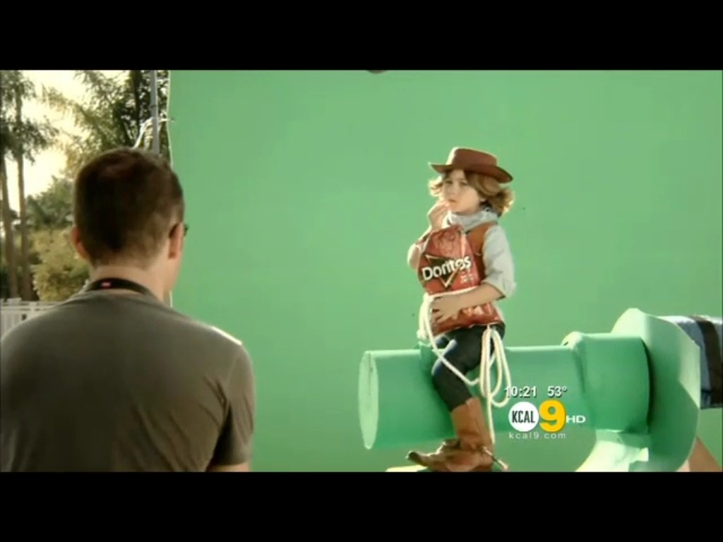 Kascee Murdock filming Cowboy Kid
