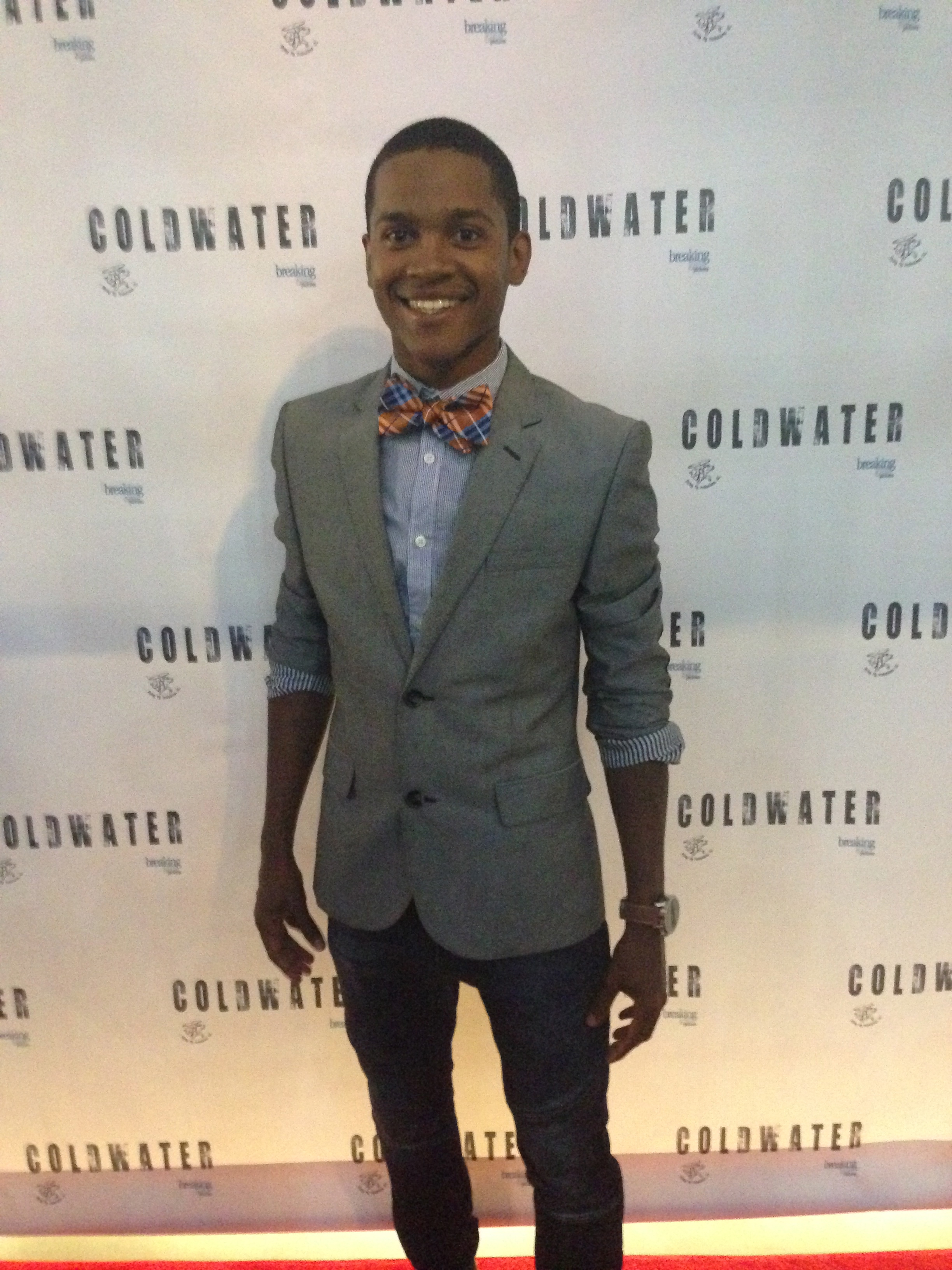 Octavius J Johnson at the Coldwater Screening 2014