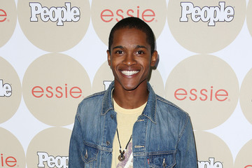 Octavius J. Johnson on carpet of People's Ones to Watch Party
