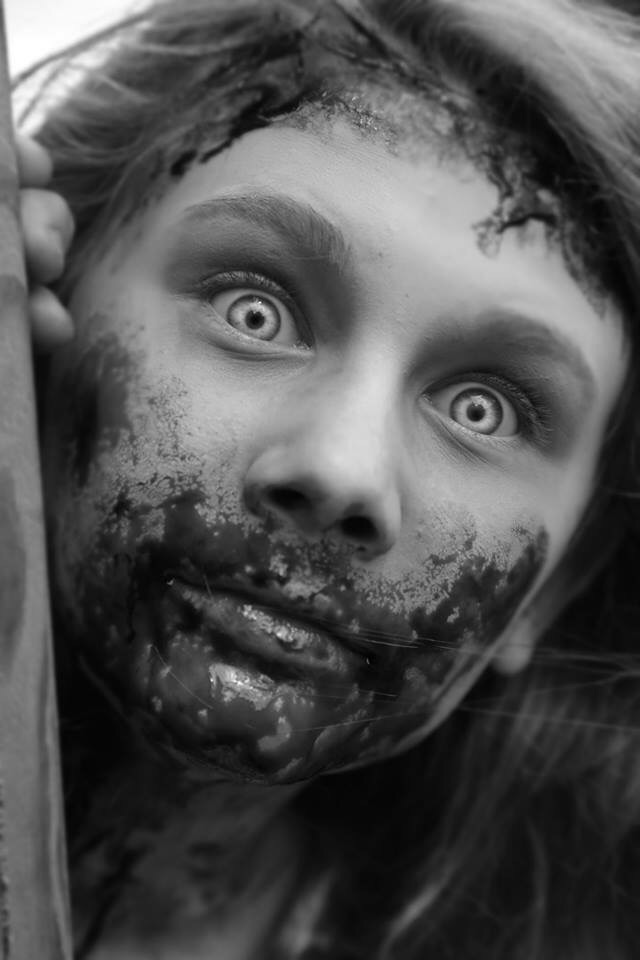 As a Zombie child in 'Zombie Playground: Ice Scream' in 2015