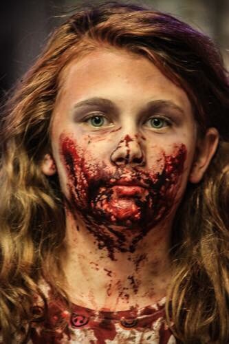 As a Zombie child in 'Zombie Playground: Ice Scream' in 2015