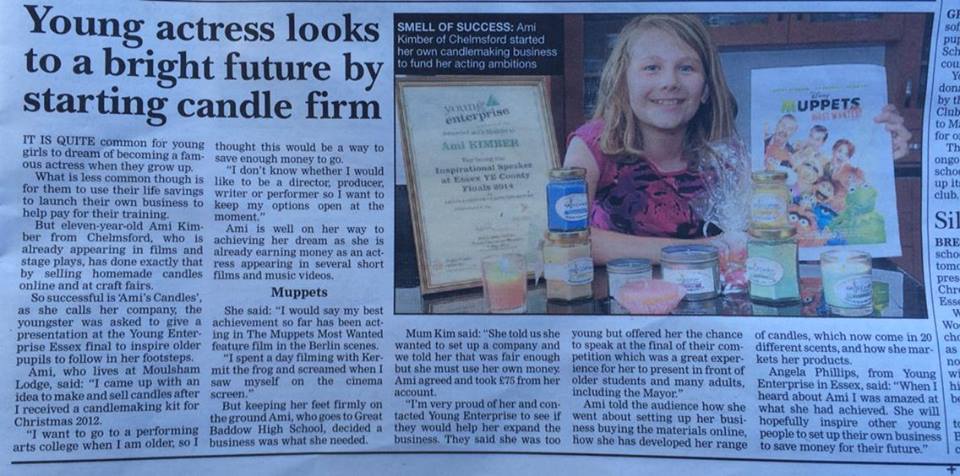 Article in Essex Chronicle