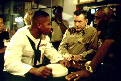 Gooding and De Niro with Director George Tillman Jr. (photo credit: Philip Caruso/SMPSP)