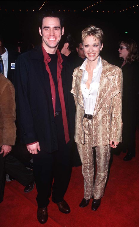 Jim Carrey and Lauren Holly at event of Beautiful Girls (1996)