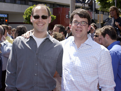 Matt Berenson and Wyck Godfrey at event of Tecio dienos rupestis (2003)