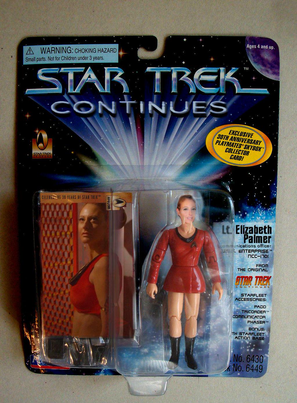 Star Trek Continues - Lt. Palmer Action Figure (fan art)