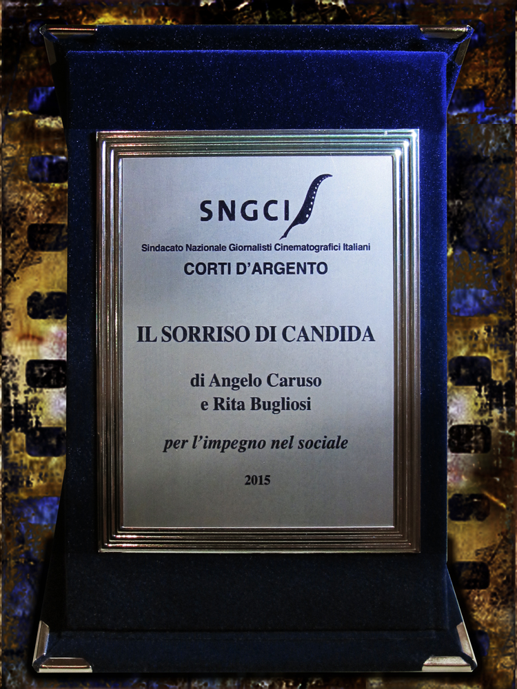 Nastri D'Argento 2015 IL SORRISO DI CANDIDA (Candida's smile) is 