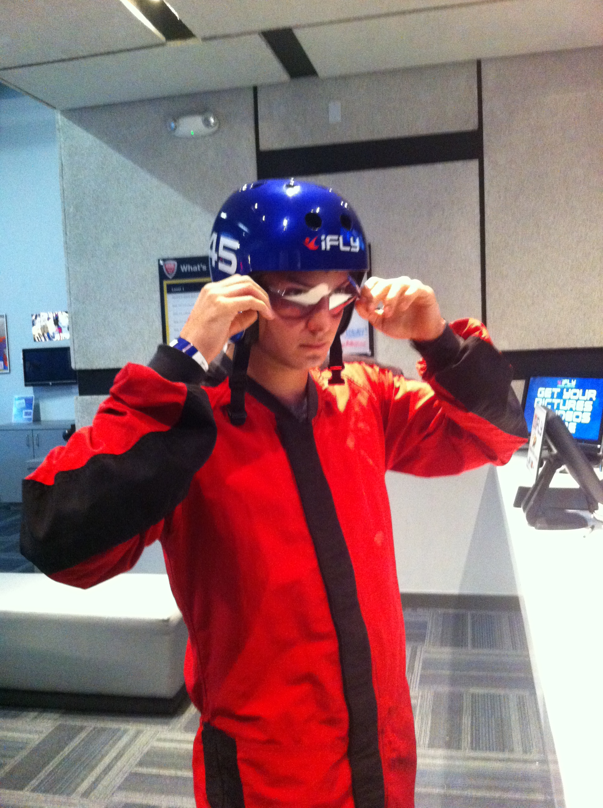 Aaron at iFly