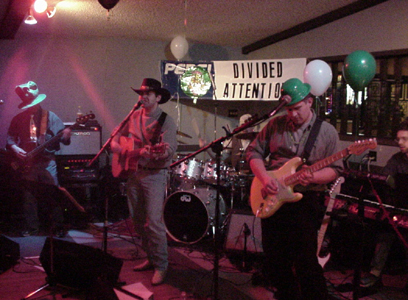 Divided Attention Band - Bobby on Lead Mic and Acoustic