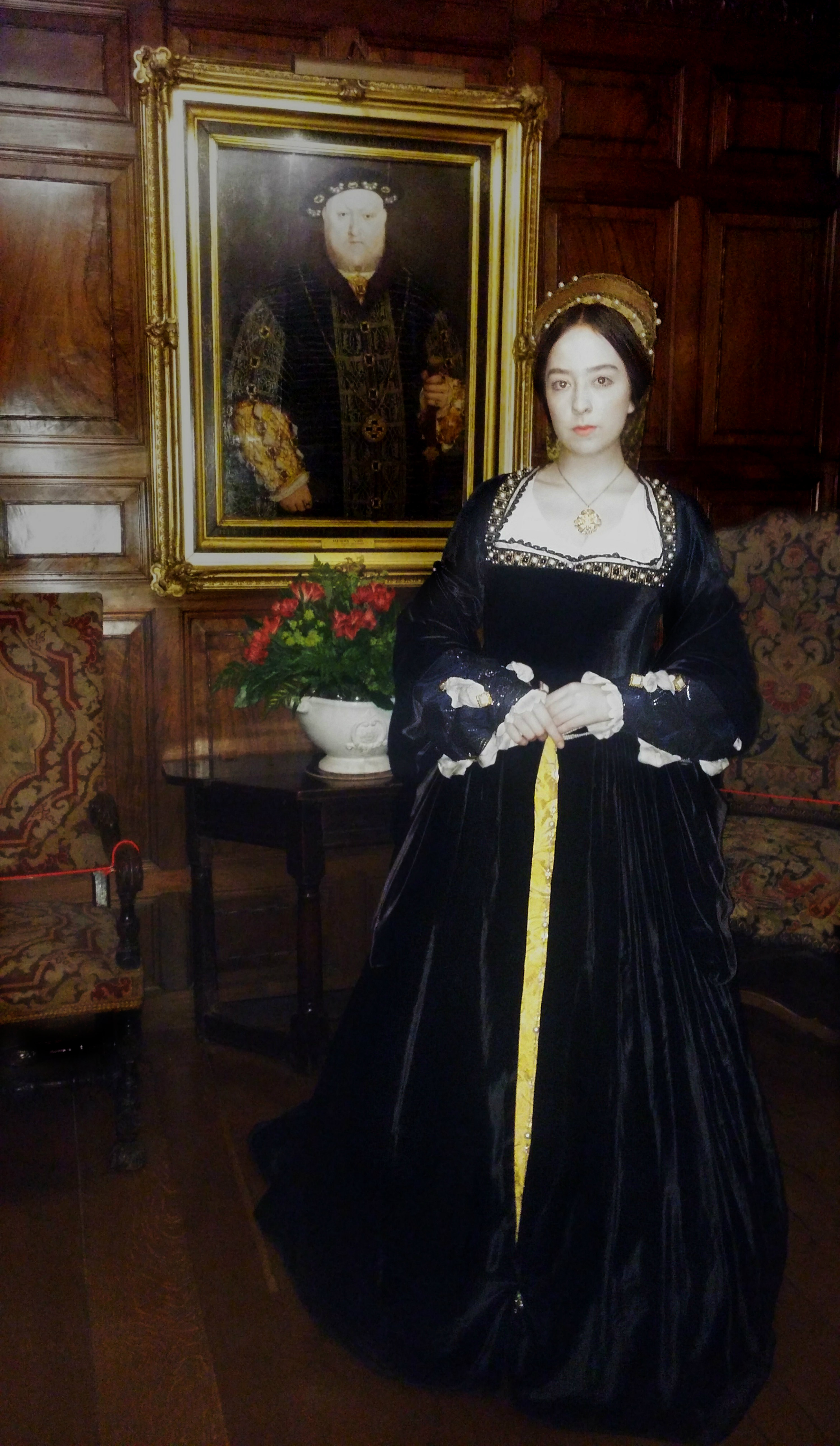 Anastasia Drew as Anne Boleyn in the Historical Film 