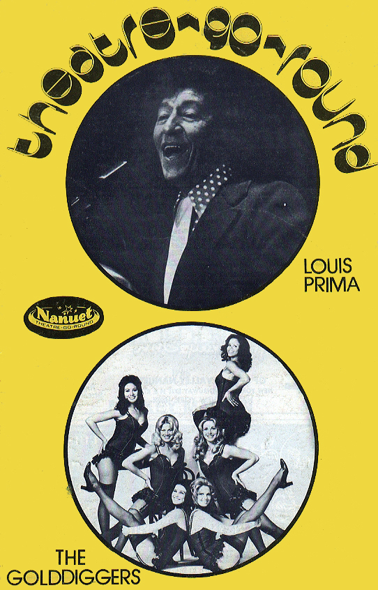 Golddigger poster with Louis Prima.