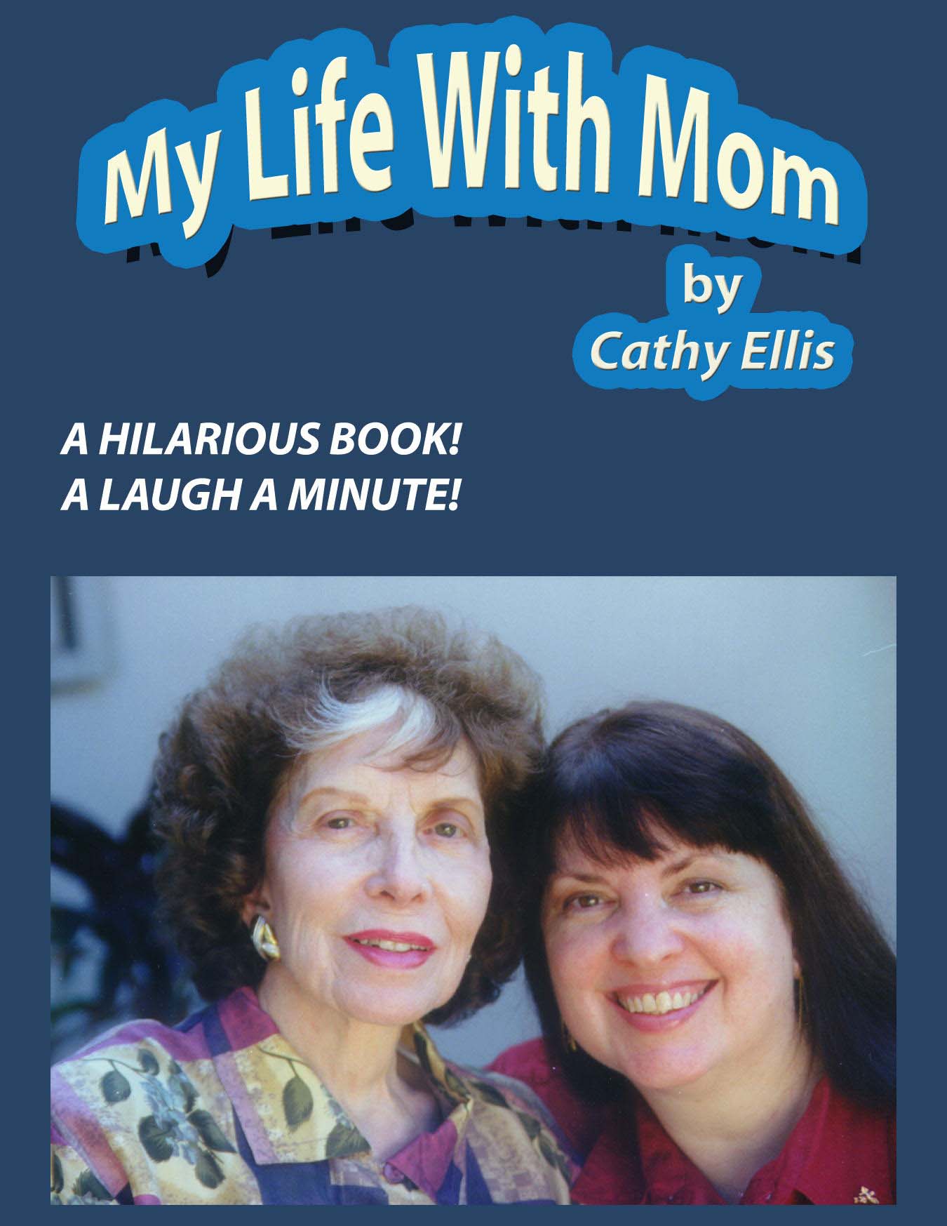 Esther & Cathy Ellis on the cover of the hard cover book 