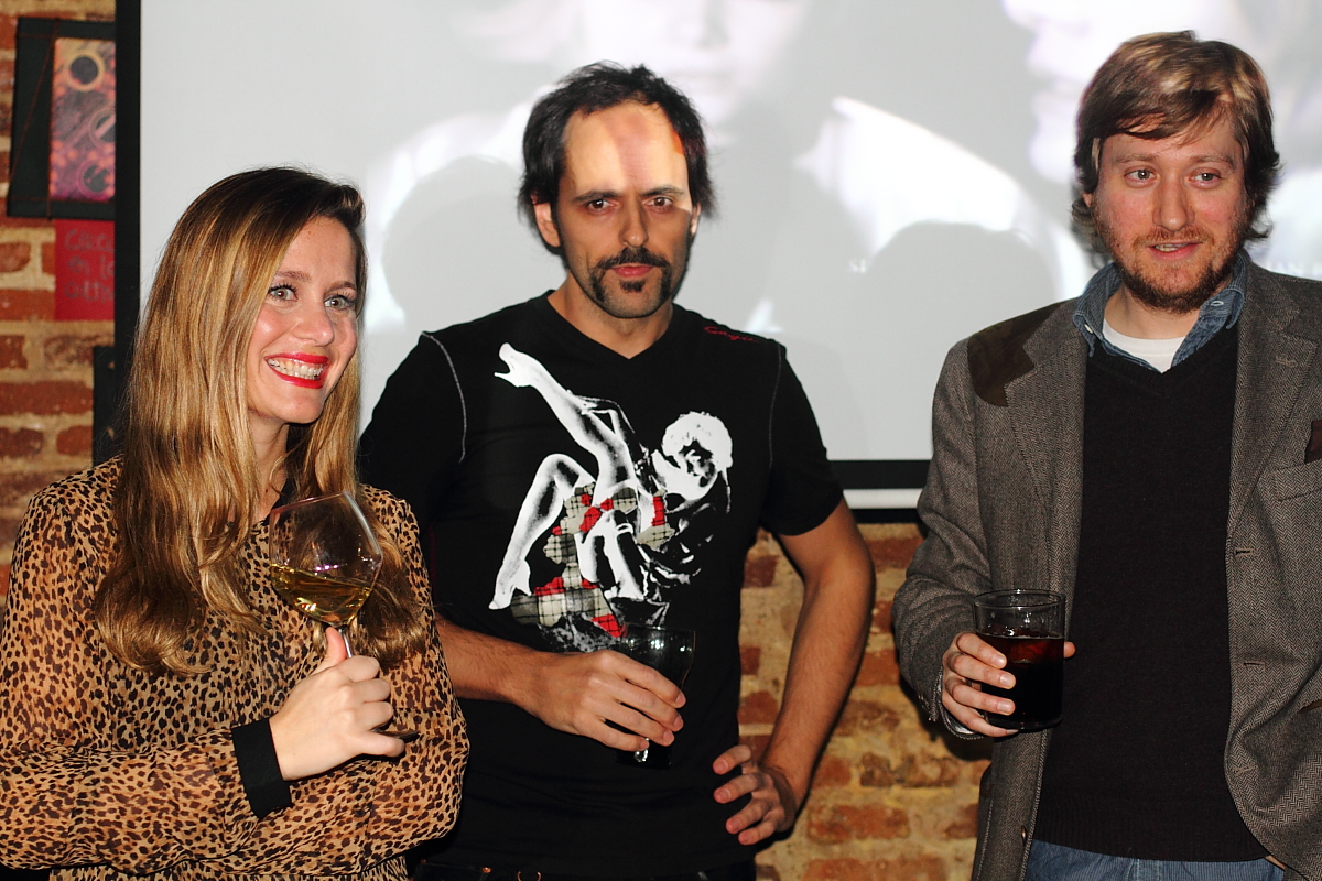 Ricardo Dávila with Lisi Linder and Albert Roca at event of Le llamarán Ian Bulnes (2010)