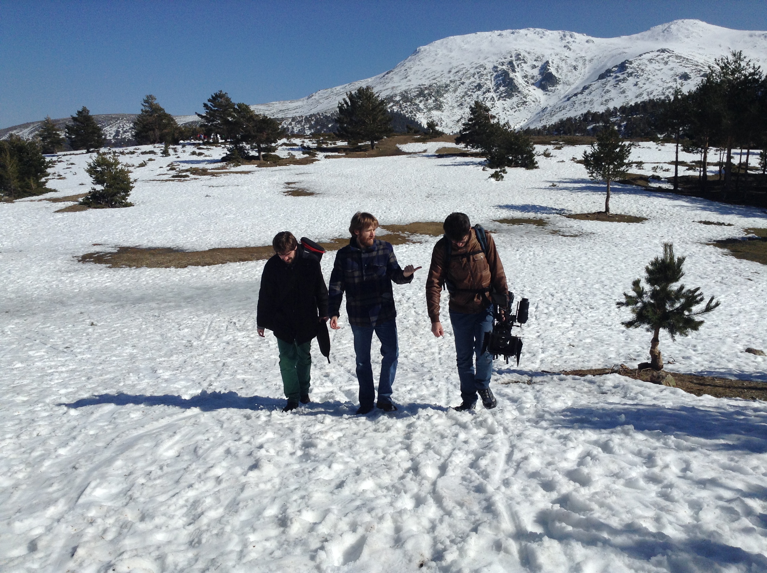 Nestor Ruiz, Ricardo Dávila and Iñaki Ochoa in Los Encantados-The movie (2014)