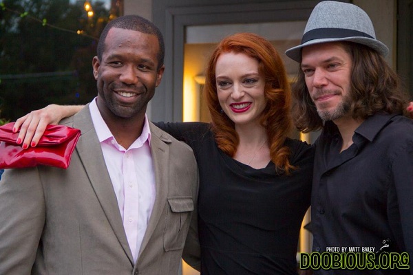 Bradford Haynes, Amber Chaney and Sean Freeland @ The private screening of Cupid's Requiem