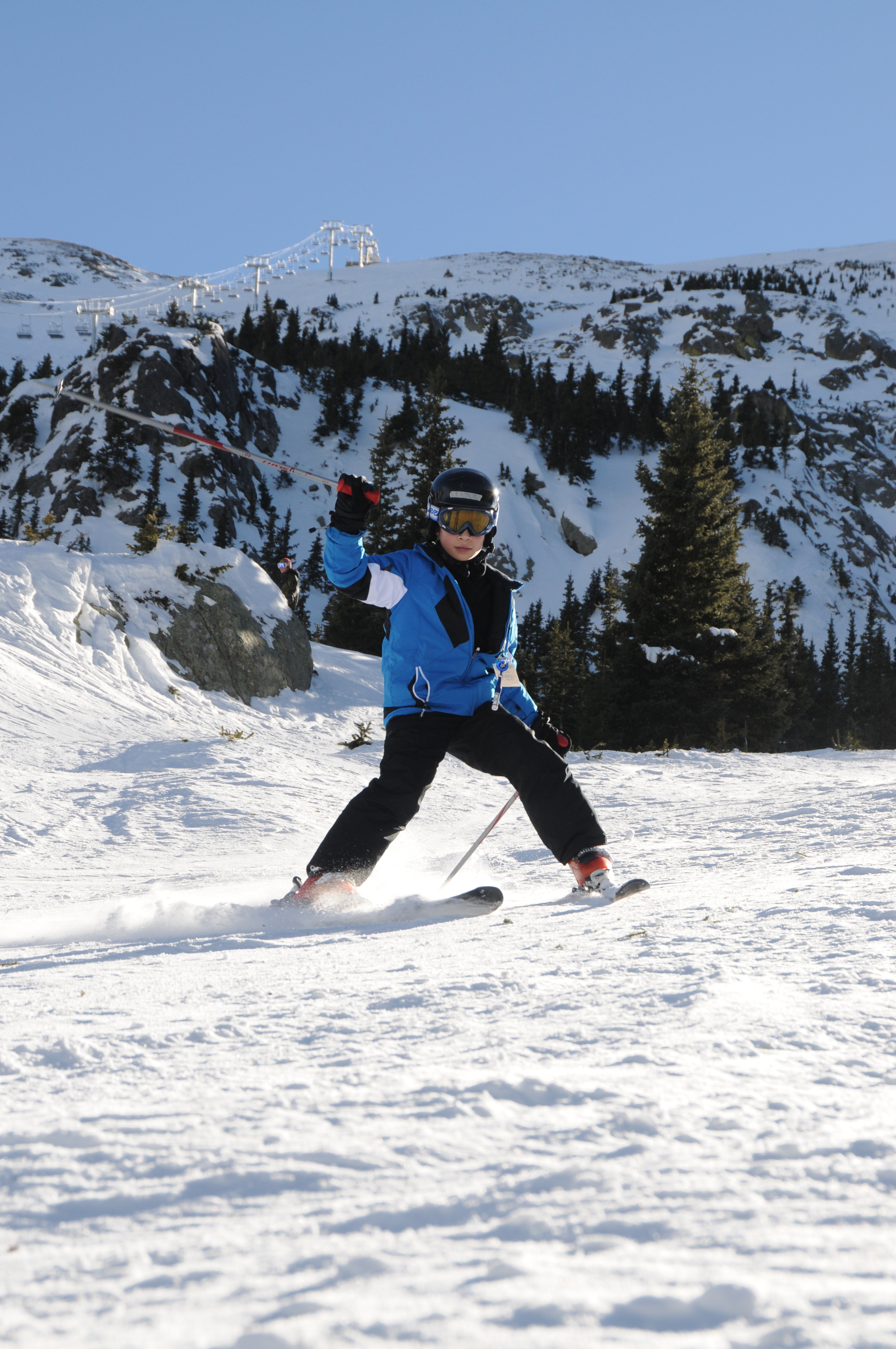 Skiing in Taos, NM