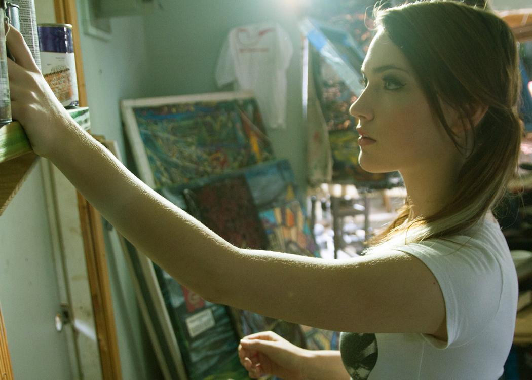 Still of Violett Beane (Bethany) in FLAY (2015)