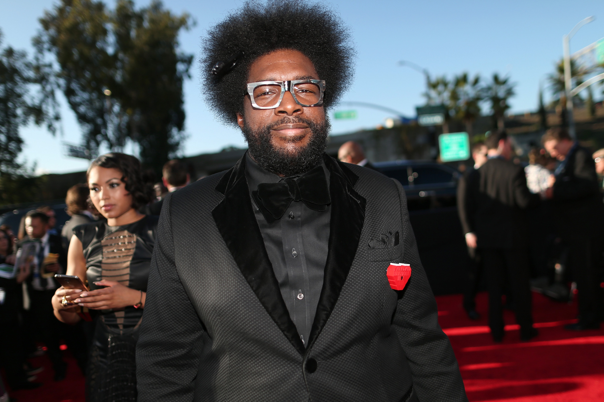 Ahmir-Khalib Thompson at event of The 57th Annual Grammy Awards (2015)