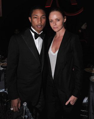 Stella McCartney and Pharrell Williams