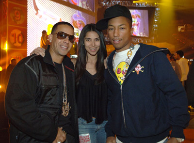 Roselyn Sanchez, Pharrell Williams and Daddy Yankee