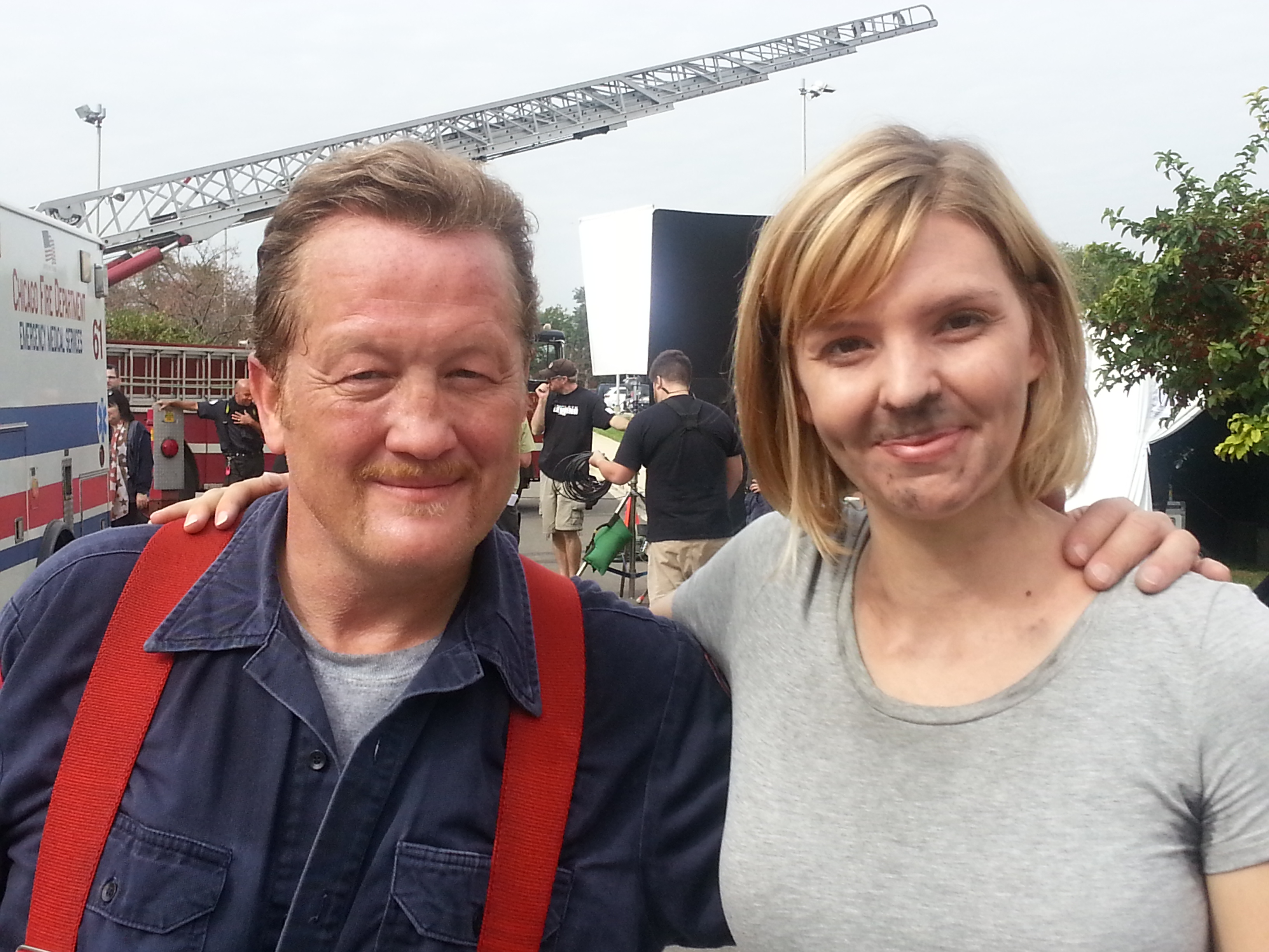 Christian Stolte and Mindy Fay Parks in Chicago Fire (2012)