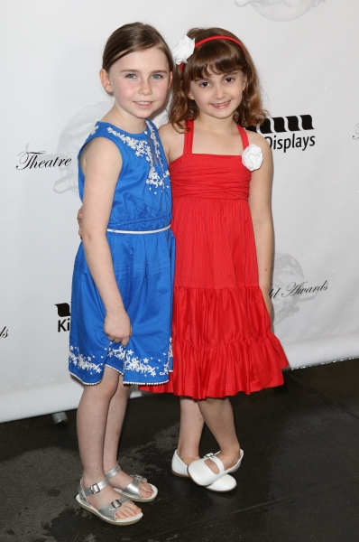 Jillian Lebling (l) and Eliza Holland Madore(r) at the 69th Annual Theatre World Awards