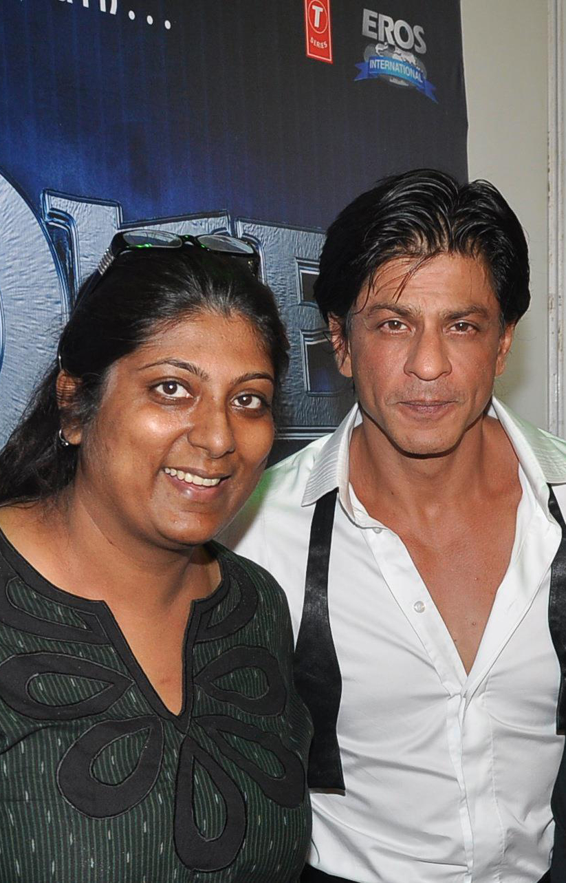 With Shahrukh Khan