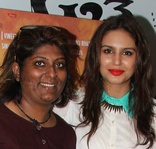 With Huma Qureshi