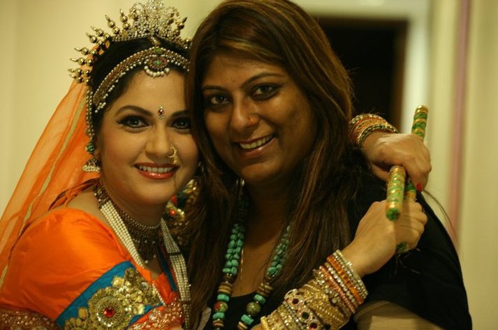 Gracy Singh with Anusha Srinivasan Iyer