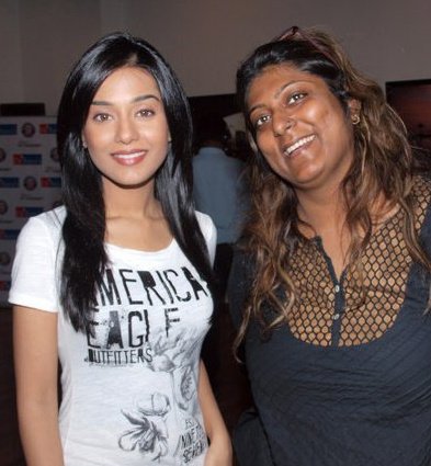 With Amrita Rao