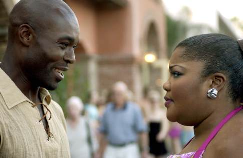 Still of Mo'Nique and Jimmy Jean-Louis in Phat Girlz (2006)